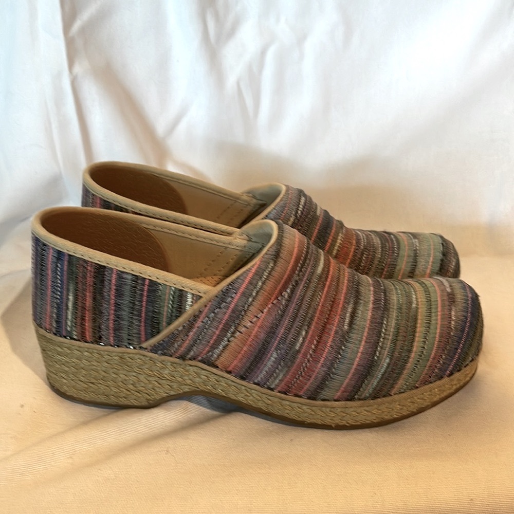 Dansko Jute Stripe Professional Clog : : 🌱VEGAN 🌱